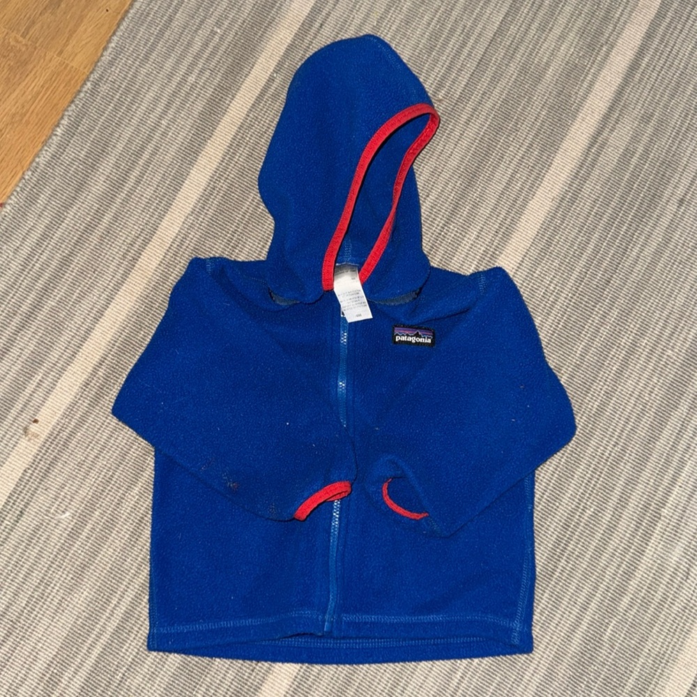 Patagonia Baby Fleece Jacket Size 18 Months EUC